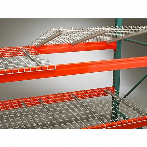Nashville Wire D4252AA3A1 Pallet Rack Decking, Steel Wire, 52 in W, 42 in D, Gray, Powder Coated Finish, Gauge: 6