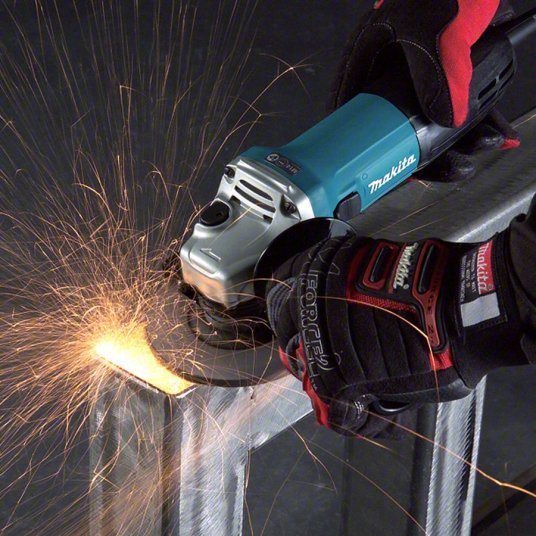 Makita GA4530 Angle Grinder 6 A, 11,000 RPM Max. Speed, Slide, 4 1/2 in Wheel Dia