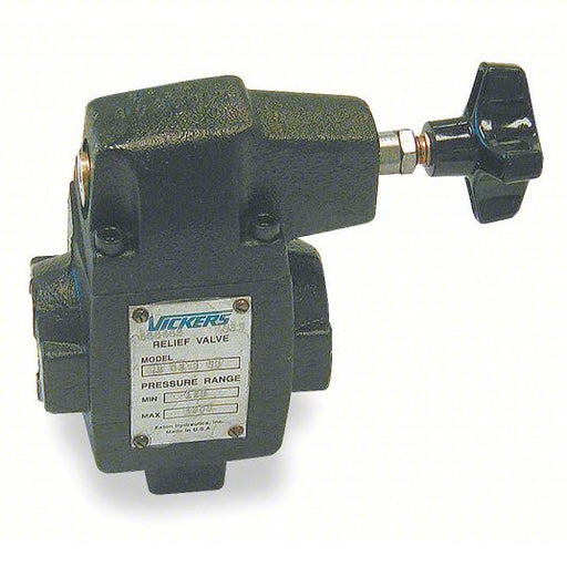Eaton Vickers CS-03-F50 Adjustable Relief Valve 1500 to 3000 psi, 7/8"-14 UNF Port Size, 45 gpm Max. Flow