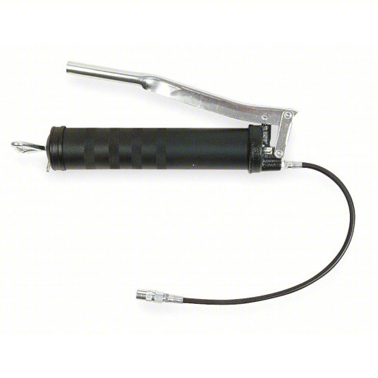 Redwood RW4BY69 Grease Gun Lever Grease Gun Handle, Flex Hose, 33 Strokes per Oz., 16 oz Bulk Capacity