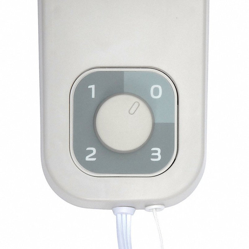 Air King 9012 12" Wall Mount Fan, Oscillating, 3 Speeds, 120VAC, White