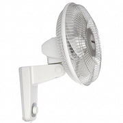Air King 9012 12" Wall Mount Fan, Oscillating, 3 Speeds, 120VAC, White