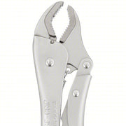 Irwin 1102L3-10CR Locking Plier Curved, Lever, 1 7/8 in Max Jaw Opening, 10 in Overall Lg, 1 1/4 in Jaw Lg, 9 - 11 in