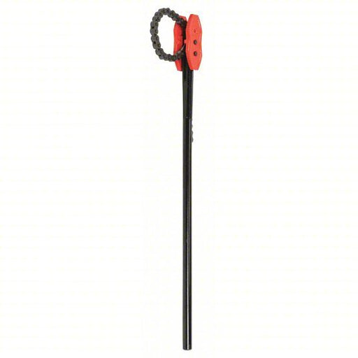 Ridgid 3235/92680 Chain Tong For 8 in Outside Dia, 40 1/2 in Chain Lg, 50 in Handle Lg, Alloy Steel, Iron