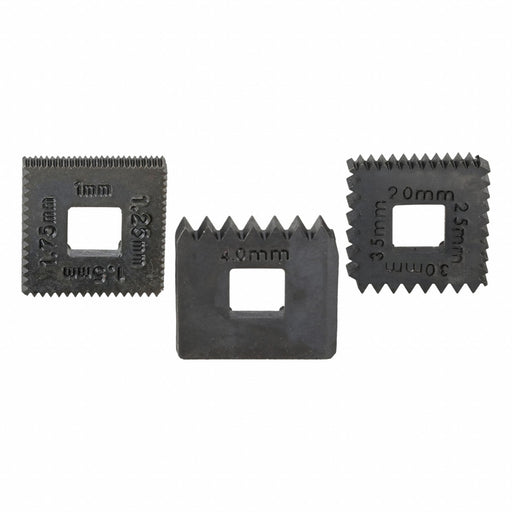 Otc 202817 Replacement Die Set, For Use w/ 7402, For 1 1/4" to 5" External Thread