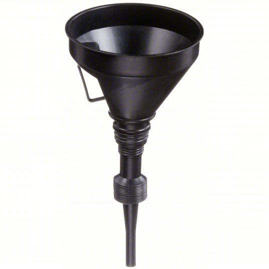 Funnel King 32825 Funnel and Flexible Spout Polyethylene, 32 fl oz Fluid Capacity, 6 in Overall Dia, 15 in Overall Ht
