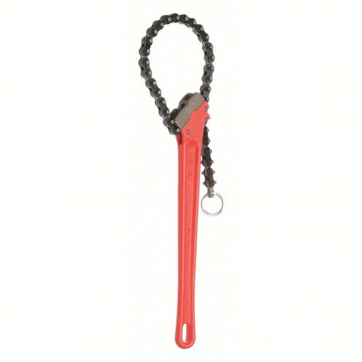 Ridgid C-14/31315 Chain Wrench For 5 in Outside Dia, 18 1/2 in Chain Lg, 14 in Handle Lg, Alloy Steel