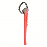 Ridgid 31320 Chain Wrench For 5 in Outside Dia, 20 1/4 in Chain Lg, 18 in Handle Lg, Alloy Steel