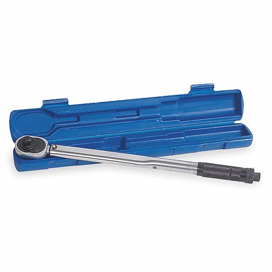 Redwood RW4DA96 Micrometer Torque Wrench Foot-Pound/Newton-Meter, 1/2 in Drive Size, 10 ft-lb to 150 ft-lb