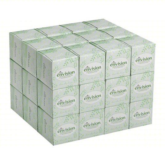 Georgia-Pacific 47510 Envision 2 Ply Facial Tissue, 85 Sheets