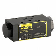 Parker CPOM2DDN Pilot Operated Check Valve 15.9 gpm Flow Rate - Max, 5,075 psi Max Pressure, D03 NFPA Size