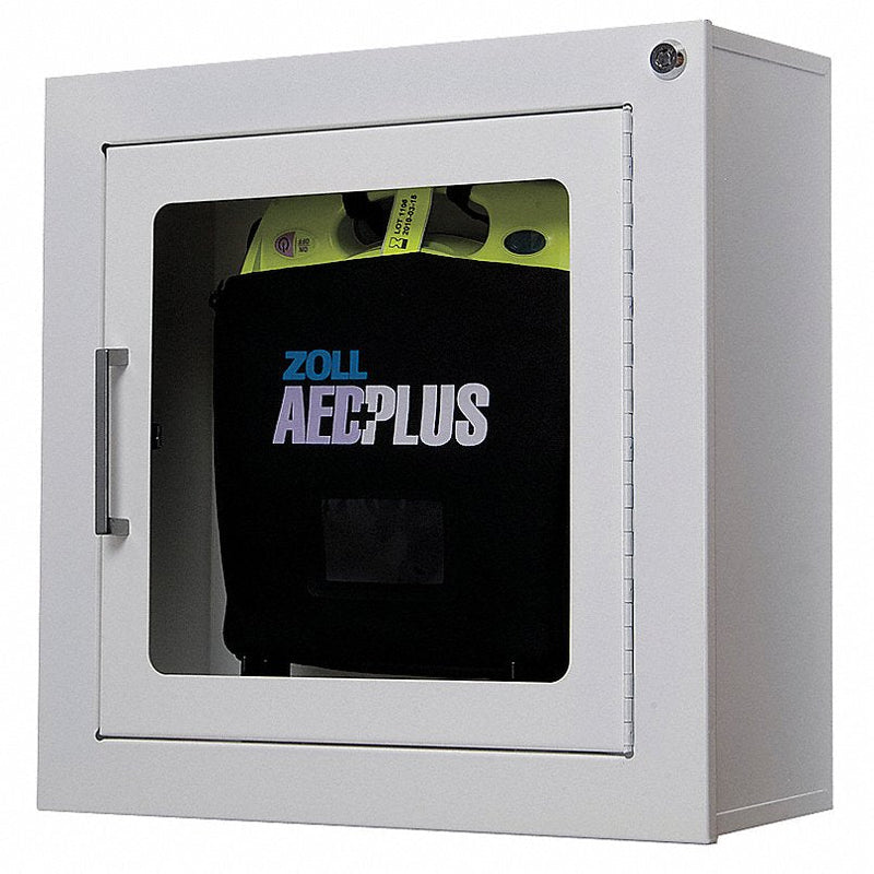Zoll 22900700702011010 Defibrillator with Wall Cabinet, Auto