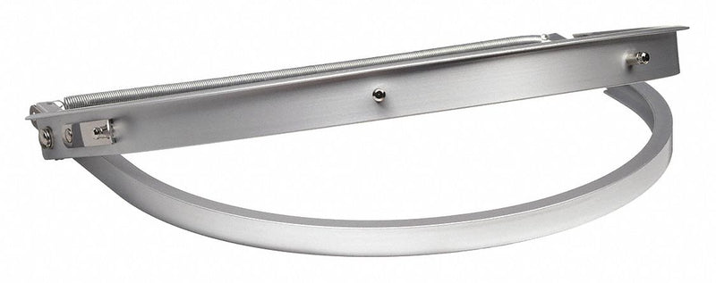 RW4EZC8 Condor Face Shield Frame, Aluminum, Silver