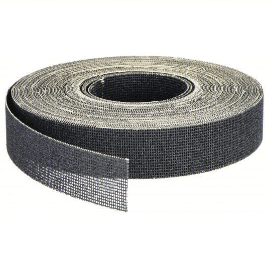 Norton 66261107270 Abrasive Utility Roll 1 1/2 in W x 75 ft L, Silicon Carbide, P120 Grit, Mesh, Q421, P120