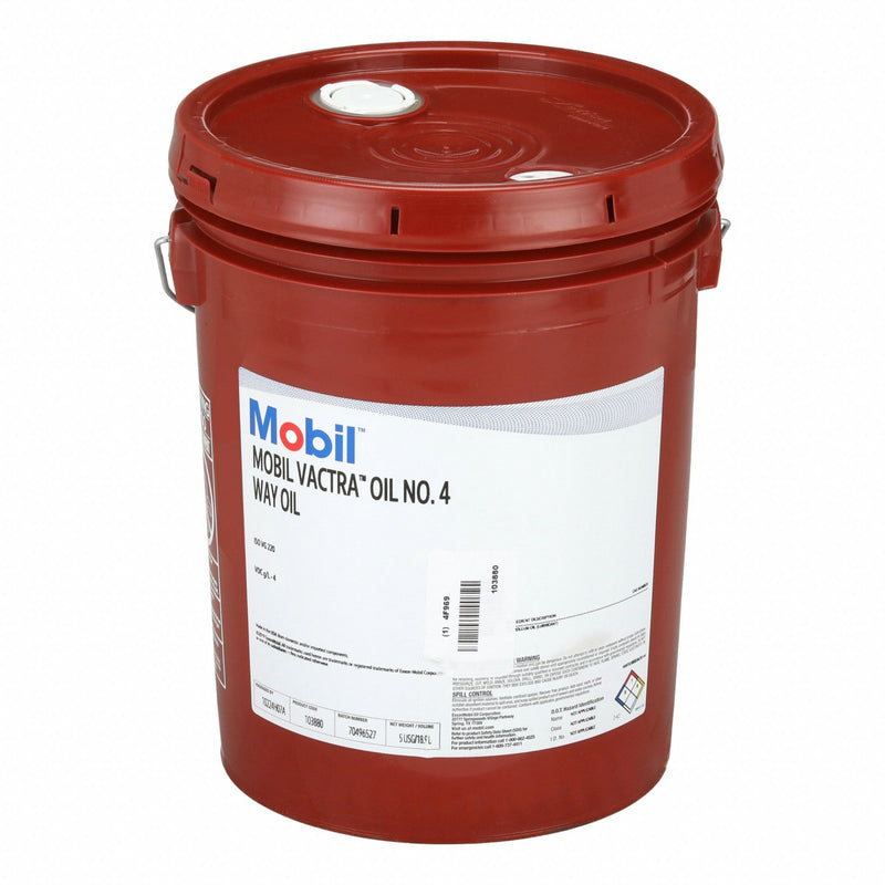 Mobil 103880 Vactra No. 4 Way Oil, 5 gal Pail, ISO 220, SAE 90