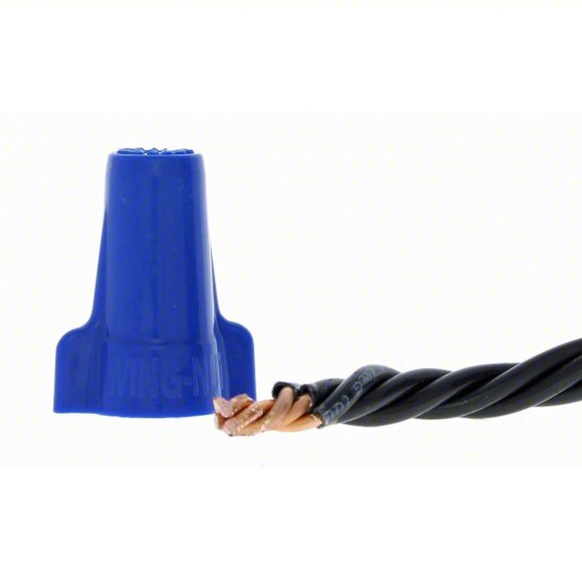 Ideal 30-454 Twist On Wire Connector Blue, 25 PK