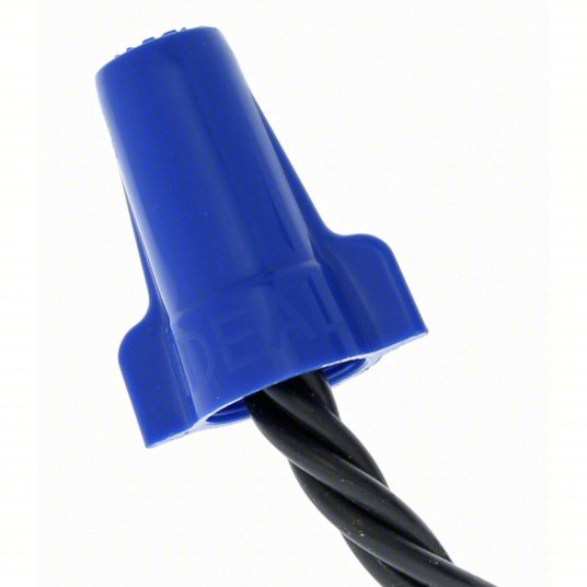 Ideal 30-454 Twist On Wire Connector Blue, 25 PK