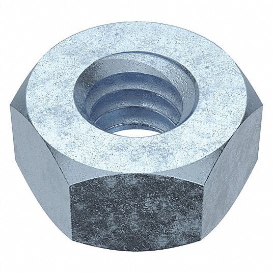 Redwood U01300.025.0001 Hex Nut, 1/4"-20, Steel, Grade 5, Zinc Plated, 7/32 in Ht, 100 PK