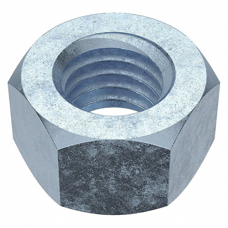 Redwood U01300.050.0001 Hex Nut, 1/2"-13, Steel, Grade 5, Zinc Plated, 7/16 in Ht, 50 PK