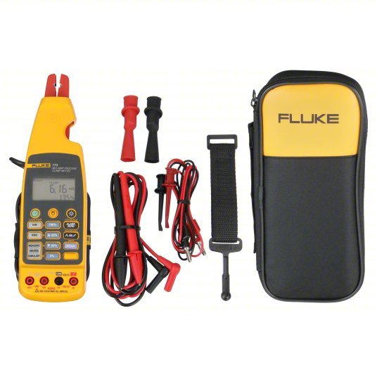 FLUKE-773 Digital Clamp Meter TRMS, 100 mA Max. AC Current, 100 mA Max. DC Current