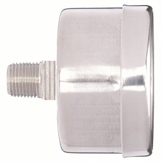 Redwood RW4FMT6 Commercial Pressure Gauge Corrosion-Resistant Case, 0 to 200 psi, 1 1/2 in Dial