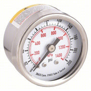 Redwood RW4FMT6 Commercial Pressure Gauge Corrosion-Resistant Case, 0 to 200 psi, 1 1/2 in Dial