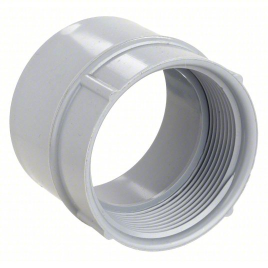 Cantex 5140052 Threaded Conduit Adapter PVC, 4 in Trade Size, 40_80 Schedule - Redwood.KV4FYC2