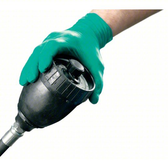 TouchNTuff 92-600 Disposable Gloves Chemical-Resistant/Food-Grade/Gen Purpose, M (8), 5 mil, 100 PK