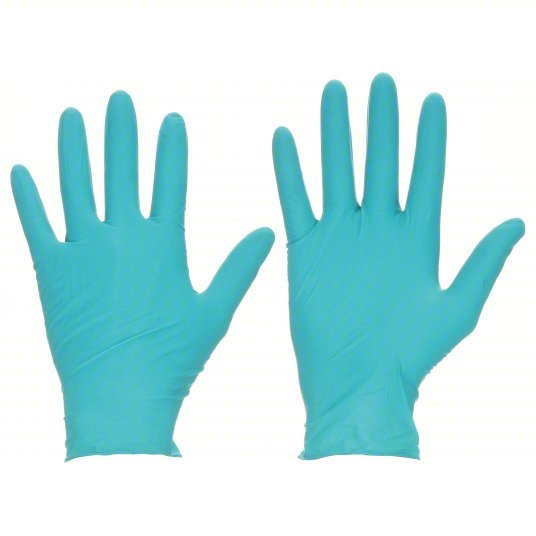 TouchNTuff 92-600 Disposable Gloves Chemical-Resistant/Food-Grade/Gen Purpose, XL (10), 5 mil, 100 PK