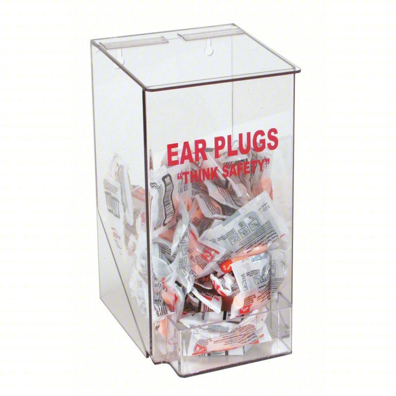 Redwood RW4GMR9 Ear Plug Dispenser Empty Dispenser, 100 Pairs, Table Top/Wall Dispenser Mounting