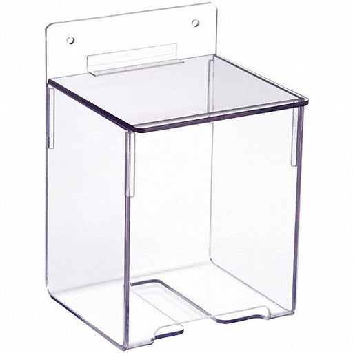 Redwood RW4GMT2 Hairnet Dispenser Table/Wall, 4 3/4 in x 4 5/8 in x 7 1/8 in, PETG, Clear