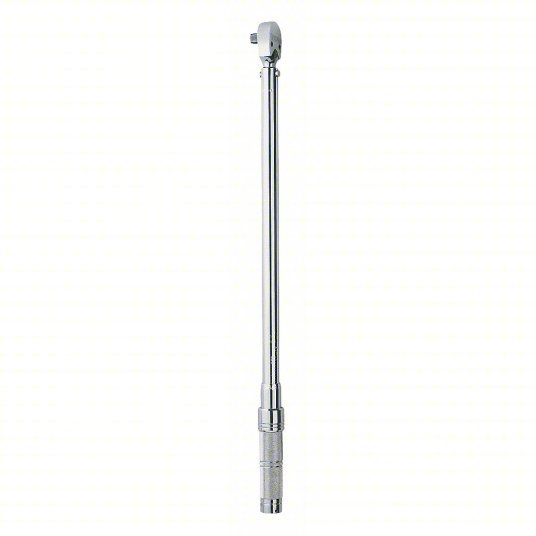 Proto J6016CXCERT Micrometer Torque Wrench Foot-Pound, 1/2 in Drive Size, 30 ft-lb to 150 ft-lb, Std