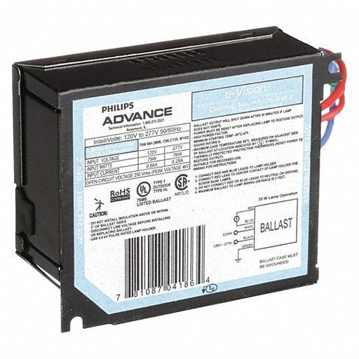 Advance IMH-70-G-BLS 70 W, 1 Lamp HID Ballast - Redwood.