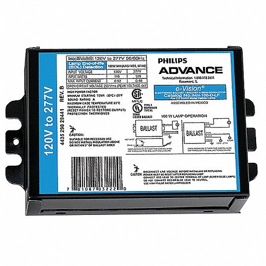 Advance IMH-100-D-LF 100 W, 1 Lamp HID Ballast - Redwood.