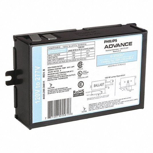 Advance IMH-150-H-BLS 150 W, 1 Lamp HID Ballast - Redwood.