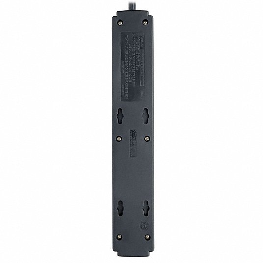 Tripp Lite TLP606B Surge Protector Strip, 6 Outlet, Black