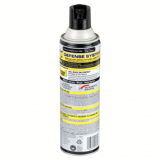 Raid 668006 Wasp and Hornet Killer For Use On Flying and Crawling Insects, Aerosol Spray Can, Outdoor Use