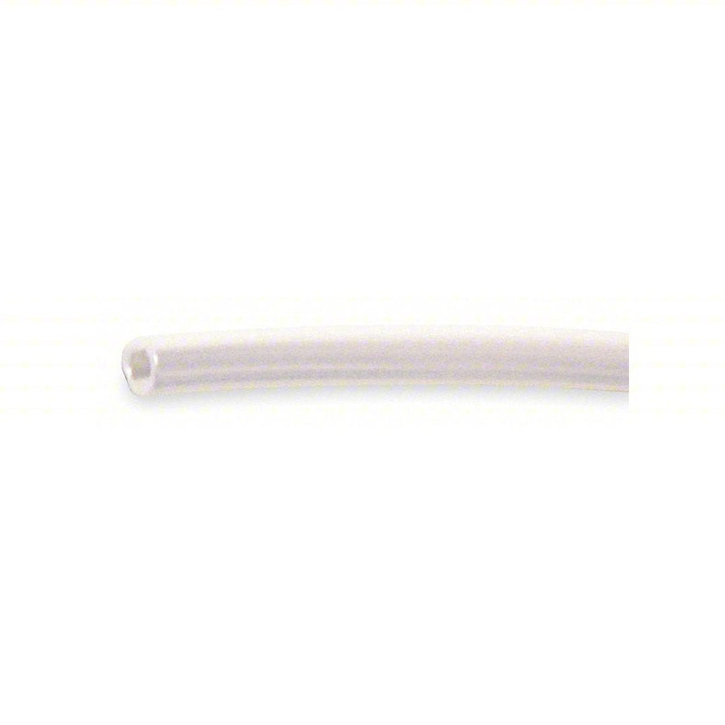 Redwood N18-NA Tubing Nylon, White, 1/8 in OD, 1/16 in ID, 100 ft Lg, Rockwell R 78/Shore D 70