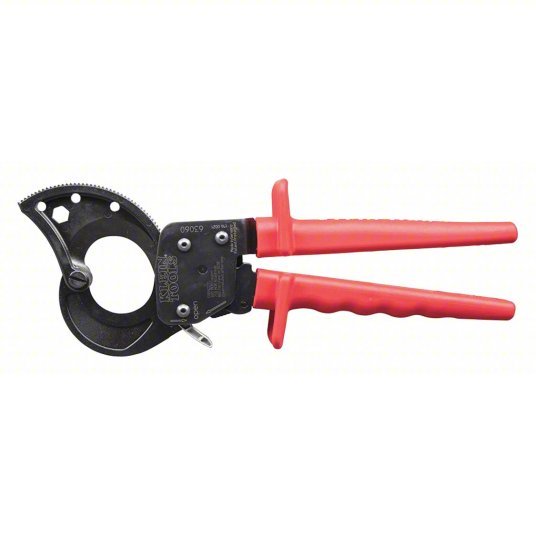 Klein 63060 Cable Cutter Steel Handle, Shear, For 750 kcmil Max Dia Aluminum Electric Cable