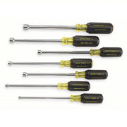 Klein 647 Hollow Shank Nut Driver Set SAE, 9 3/4 in to 10 5/16 in, 6 in Shank Lg, Ergonomic Grip