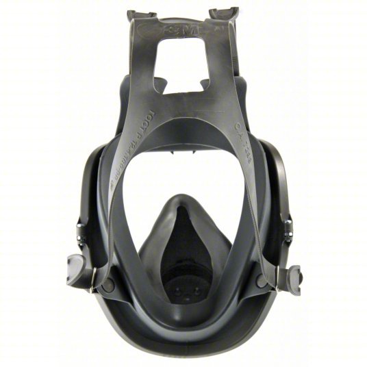 3M 6900 Full Facepiece Reusable Respirator, With Cool Flow Valve, 6000 Series, Size Large