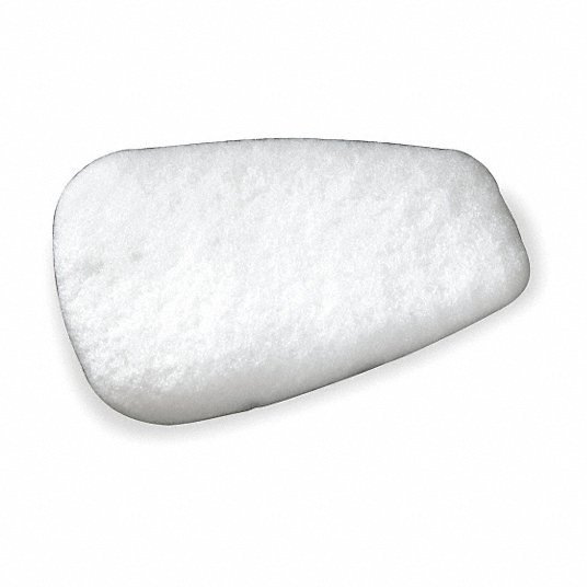 3M 7000002008 Filter, N95, 3M 5000/6000 Series, Bayonet, White, 10 PK
