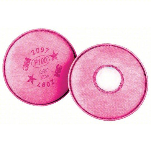 3M 2097 Filter Nuisance Organic Vapor/P100, Magenta Color, Bayonet, 2 PK - Redwood.KV4JG29