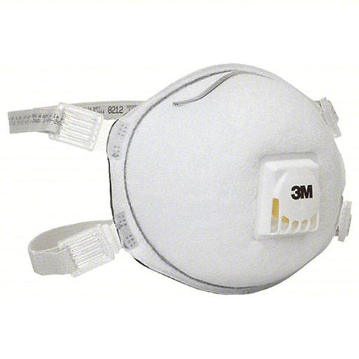 3M 8212 N95 Disposable White Particulate Respirator w/ Valve 10pk. - Redwood.KV4JG36