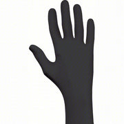 Showa 9700PFM Disposable Gloves, Nitrile, Powder Free, Black, M, 50 PK