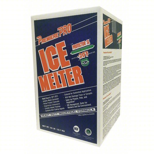 Premiere SU050BX-GR Ice Melt, Granular, 50 lb. Carton, -20 F