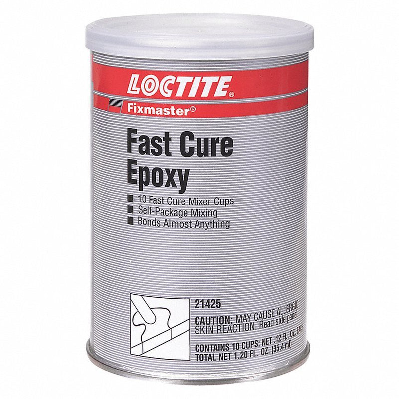 Loctite 209717 Epoxy Adhesive, 1:01 Mix Ratio, 10 min Functional Cure