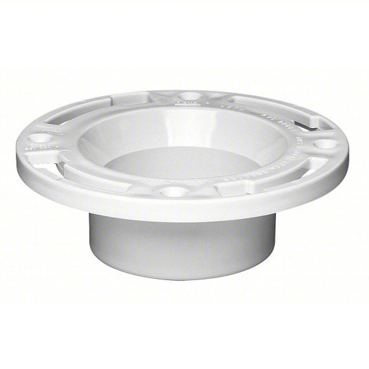 Oatey 43503 Toilet Flange, Floor, Without Test Cap