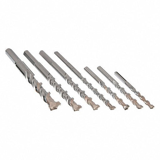 Dewalt DW5207 7-Pc. Premium Percussion Masonry Drill Bit Set - Redwood.KV4KZ92