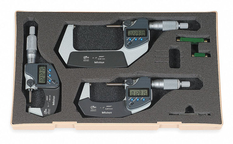 Mitutoyo 293-960-32 Digital Outside Micrometer Set